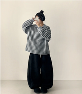 Momo Dangala Loose Fit Collar Sweatshirt