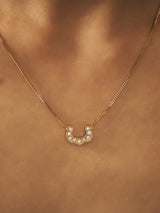 H'S シューキュービックネックレス - M