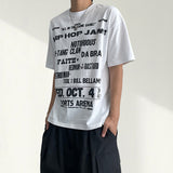 Cran lettering boxy fit short-sleeved T-shirt (4 colors)