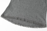 Be messy tank top - charcoal 