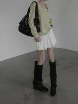 Bellen Deep U-Neck Knit