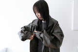 over pocket leather jacket(2colors)
