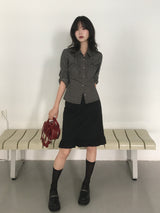 Midi Frill Skirt