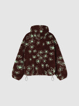 Cartoon Flower Poggle Hooded Zip-up (3c)