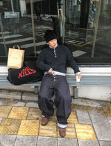 No.1534 P knit string anorak (4color)