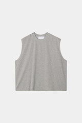 No.1222 P crop sleeveless (4color)
