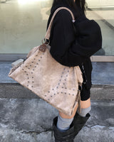 ビンテージスタッドショルダーバッグ