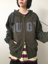 YWD DUGY フーディージップアップ