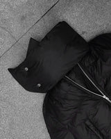 DK FUNNEL-NECK PUFFER JACKET