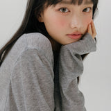 シー スルー リップ ティーシャツ (GRAY)
