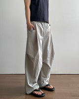 Ripple Pintuck Nylon pants
