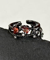 Heart Flower Ring