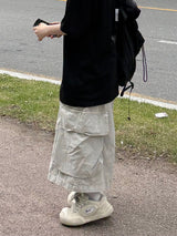 big pocket pigment bermuda pants