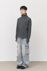 Space Cargo Denim Pants
