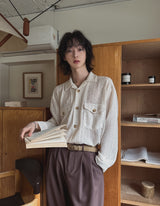 Orz Crochet Over Shirt