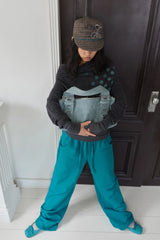 26SS★ SILVER GLITTER SWEAT PANTS