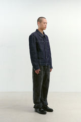 Linen Engineered Jacket (Indigo)