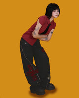 nerd red shirt