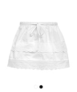 Candyhearts Broderie Mini Skirt