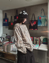 Treez リアルパターンルーズフィットロングスリーブ