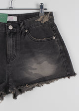 ヴィンテージカモデニムショートパンツ