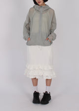 FRILL MIDI SKIRT