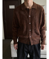 [F/W]ケーブルアンゴラカラカーディガン(6color)