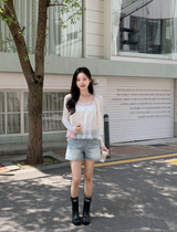 [SHOPPERMADE] Flower See-through 2WAY Sleeveless Blouse