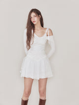 Bunny top set (Ivory)