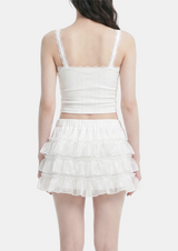 Nelle Chiffon Ruffle Skirt