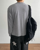 Root Ribbed Knit Long Sleeve