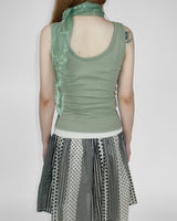 SAGE WRAP V-NECK CAMI
