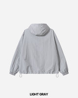 Util Zipper Hood Windbreaker