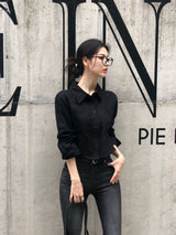 [BELLIDE MADE] Back pocket, low-rise flared denim pants