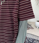 Ruen Summer Striped Long Sleeve Tee