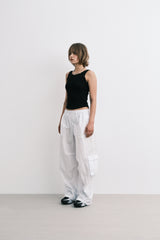 sh cargo pants (white)