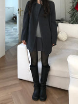 Innerf Wool Half Coat (3 colors)