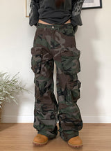 CAMOFLAGE POCKET PANTS