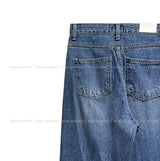 シオデイリーストレートデニムパンツ