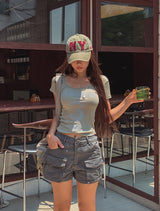 マーチワイドUネックショートスリーブ