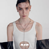 KVKファッションショー コレクションマルチウェア パネルドネックレス
