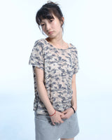カモスラッシュアイレットTシャツ