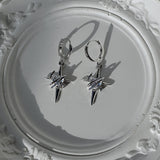 [少女時代 テヨン Piercing] ラブ プラネット ハギーズ ピアス - Silver Color
