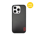【MADE】Matte Black Poppy Red iPhone case [Matte Glass/Magsafe]