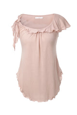Maria top - indi pink