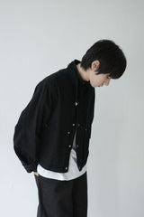 buckle neck field jacket