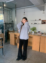 TL Wool Cable Round Knit
