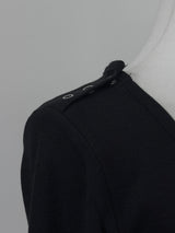 ショルダースナップUネックT (3color)