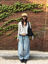 【即日発送】YWD STUDDED WALLET BELT (1color)