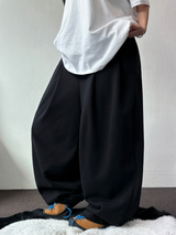 10000SOLD BACK-FRONT WIDE BALLOON PANTS🖤2COLOR 🩶S-XL